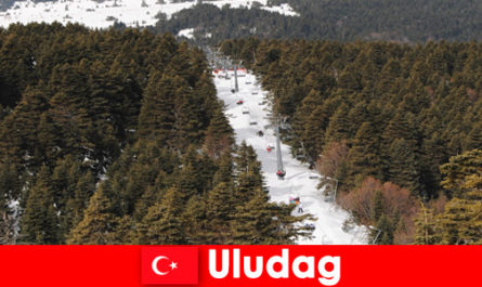 Popular holiday trip for skiers to Uludag Turkey is right now