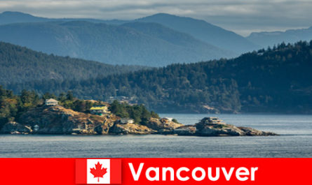 Metropolis with nature experience for tourists in Vancouver Canada