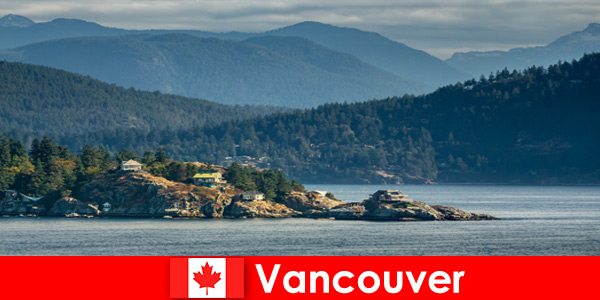 Metropolis with nature experience for tourists in Vancouver Canada