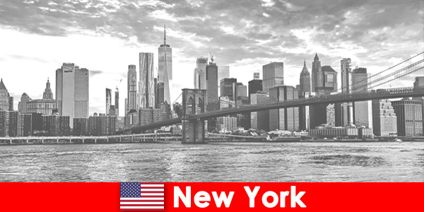 Dream destination New York United States for young group travel an experience