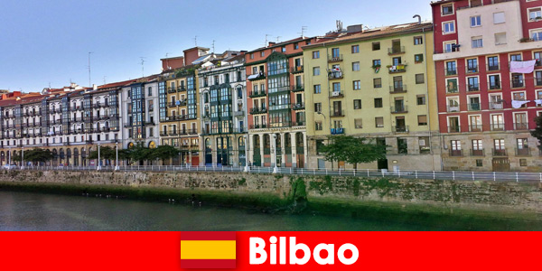 Amazing architecture in Bilbao Spain