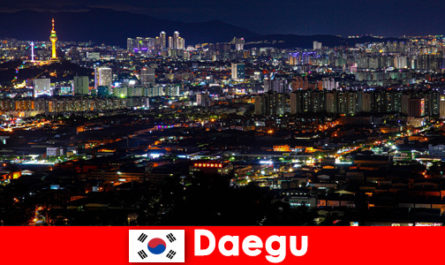 Daegu in South Korea the technology megacity as a study trip for traveling students