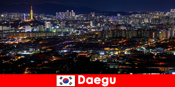 Daegu in South Korea the technology megacity as a study trip for traveling students