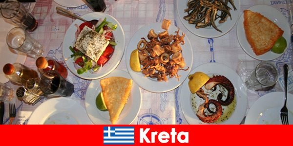 Hospitality and delicious cuisine in Crete Greece is always an experience