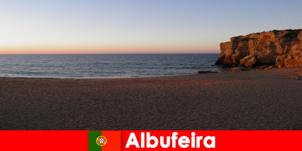 Holiday fun in Albufeira Portugal for sports tourists with lots of activities and healthy food