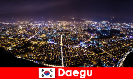 Foreigners love the night market in Daegu, South Korea with a wide variety of food