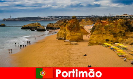 Numerous clubs and bars for party holidaymakers in Portimão Portugal