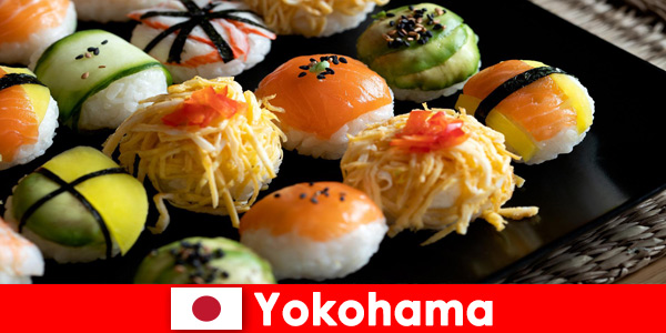 Yokohama in Japan offers diverse cuisine with healthy ingredients
