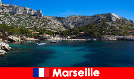 Sun and sea in Marseille France for a special summer holiday