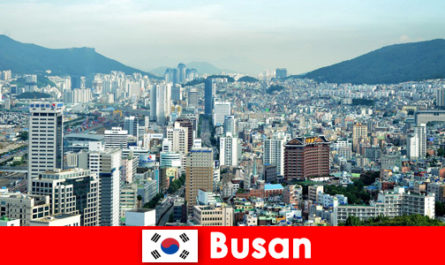 Busan South Korea is becoming increasingly popular with active mountain tourists