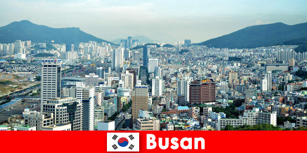 Busan South Korea is becoming increasingly popular with active mountain tourists