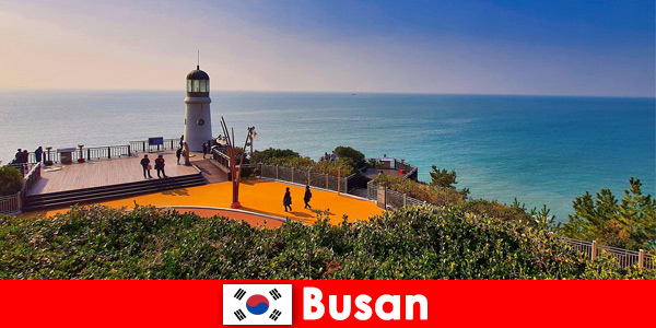 Hiking tourism and healthy eating are popular in Busan South Korea