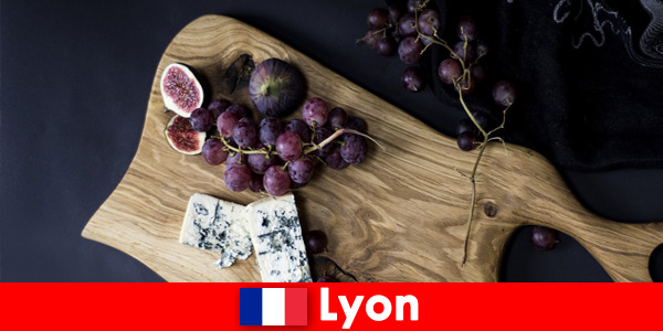 Enjoy fresh cuisine made from fish, cheese, grapes and much more in Lyon France