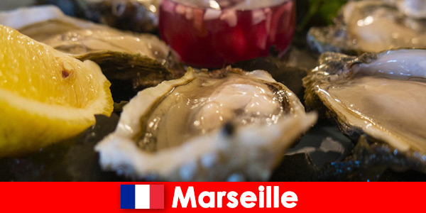 Enjoy freshly caught seafood and the special flair in Marseille France