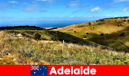 Long-distance travel for vacationers to Adelaide Australia in the wonderful natural world