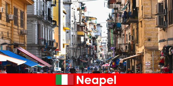 Strolling around downtown Naples Italy is always a pure joie de vivre