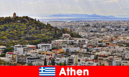 Athens in Greece is the city with the most beautiful buildings for travelers