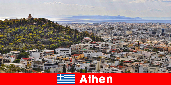 Athens in Greece is the city with the most beautiful buildings for travelers
