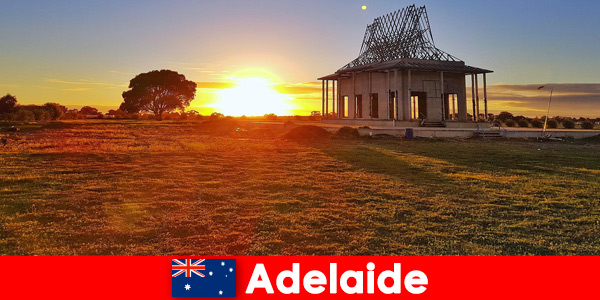 Strangers explore Adelaide, Australia on a motorbike