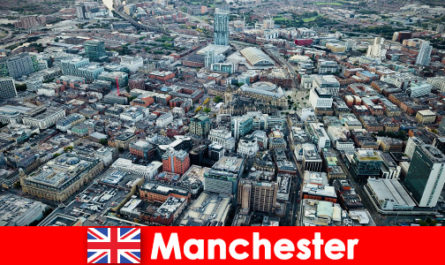 Young expats love and live in Manchester England
