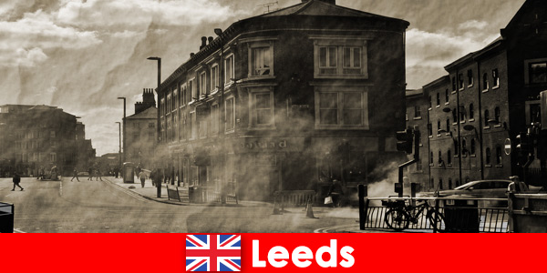 Modern city with top hotels and authentic gastronomy in Leeds England