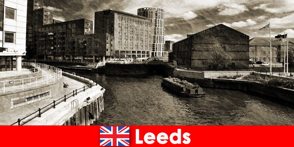 Walking tour of the historic city always an experience in Leeds England