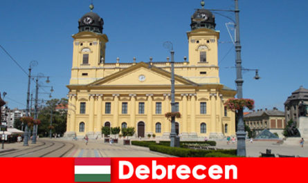 Tourists discover art and history in Debrecen Hungary