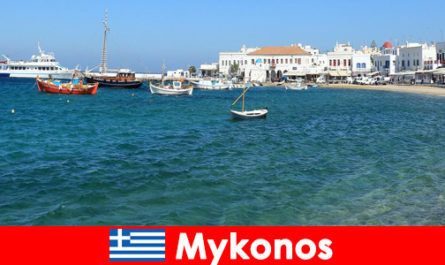 For tourists cheap prices and good service in hotels in beautiful Mykonos Greece
