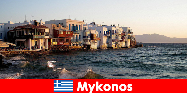 Island for guests from all over the world are welcome in Mykonos Greece