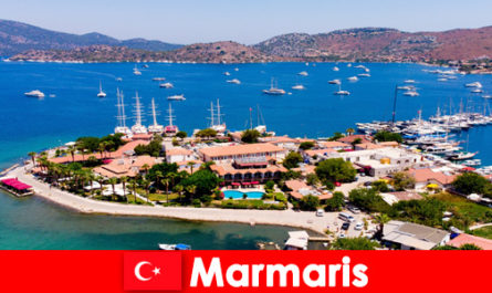 Luxury travel destination Marmaris Türkiye for vacation for two