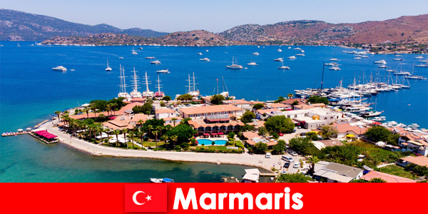 Luxury travel destination Marmaris Türkiye for vacation for two