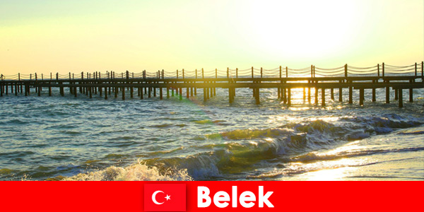 Relax and listen to the sound of the sea in Belek Türkiye