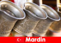 Shopping and dining at oriental markets in Mardin Türkiye
