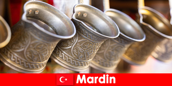 Shopping and dining at oriental markets in Mardin Türkiye