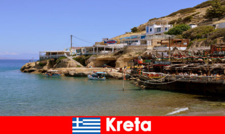 Crete vacationers experience local cuisine and lots of nature in Greece