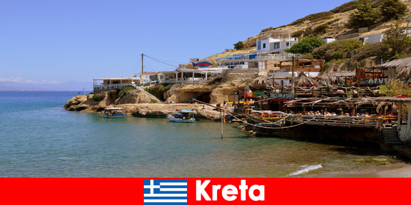 Crete vacationers experience local cuisine and lots of nature in Greece