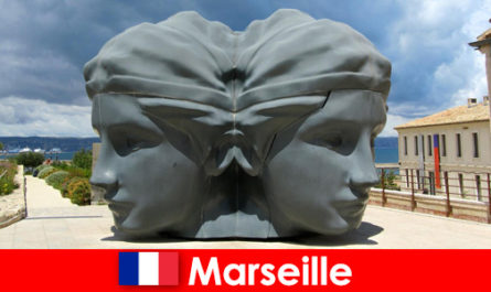 Marseille in France surprises foreigners with a lot of culture and art