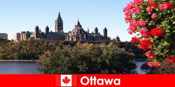 One of the most beautiful and famous landmarks in Ottawa Canada