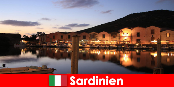 Sardinia in Italy offers a breathtaking picture of this beautiful island in the evening as well as in the day