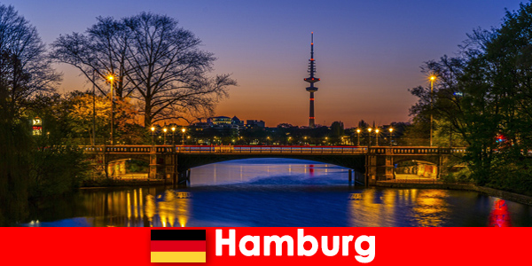 Hamburg in Germany invites tourists to the city of canals