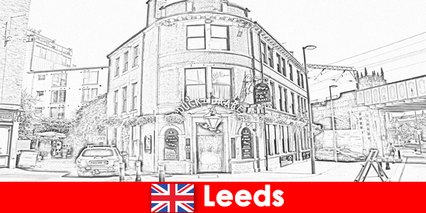 Original cuisine and strong drinks await every visitor to Leeds