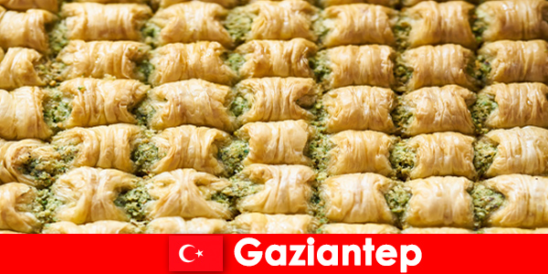 Try sweet temptation and traditional baking in Gaziantep
