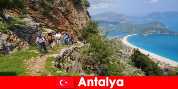 Enjoy nature walks with green forests and beautiful views in Turkey Antalya