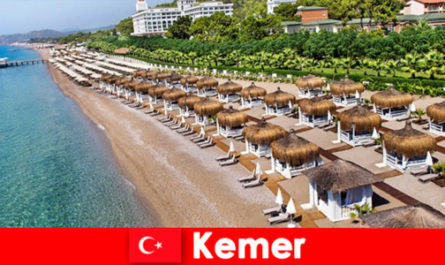 The most popular holiday region in Türkiye is Kemer