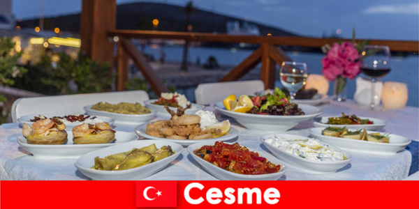Delicious journey of olive oil dishes, seafood, herbs and stews from one of the stars of gastronomic tourism in Cesme